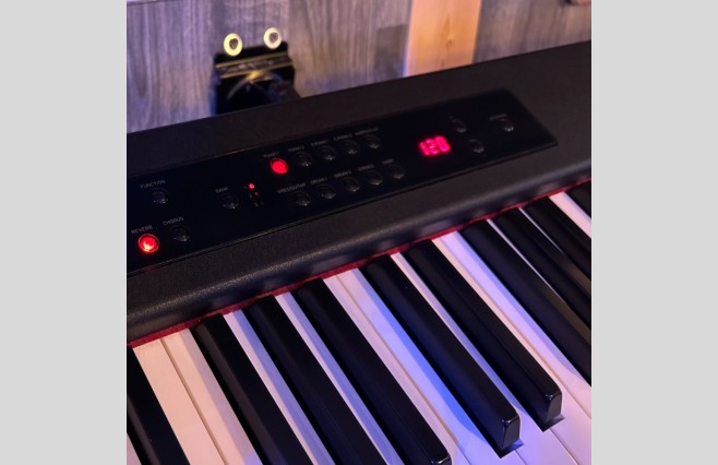 Display Model Korg D1 Black Portable Digital Piano (SN:017042) - Image 6